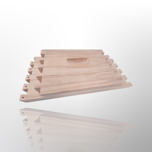 8 Frame Full Depth Deep Super Box - Flat Pack - Dovetail Joints NZ PINE SINGLE PIECE