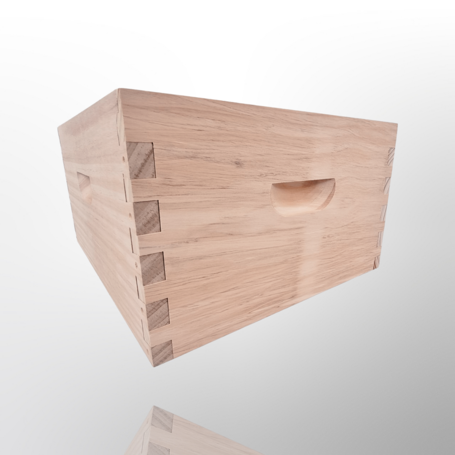 8 Frame Full Depth Deep Super Box - Flat Pack - Dovetail Joints NZ PINE SINGLE PIECE