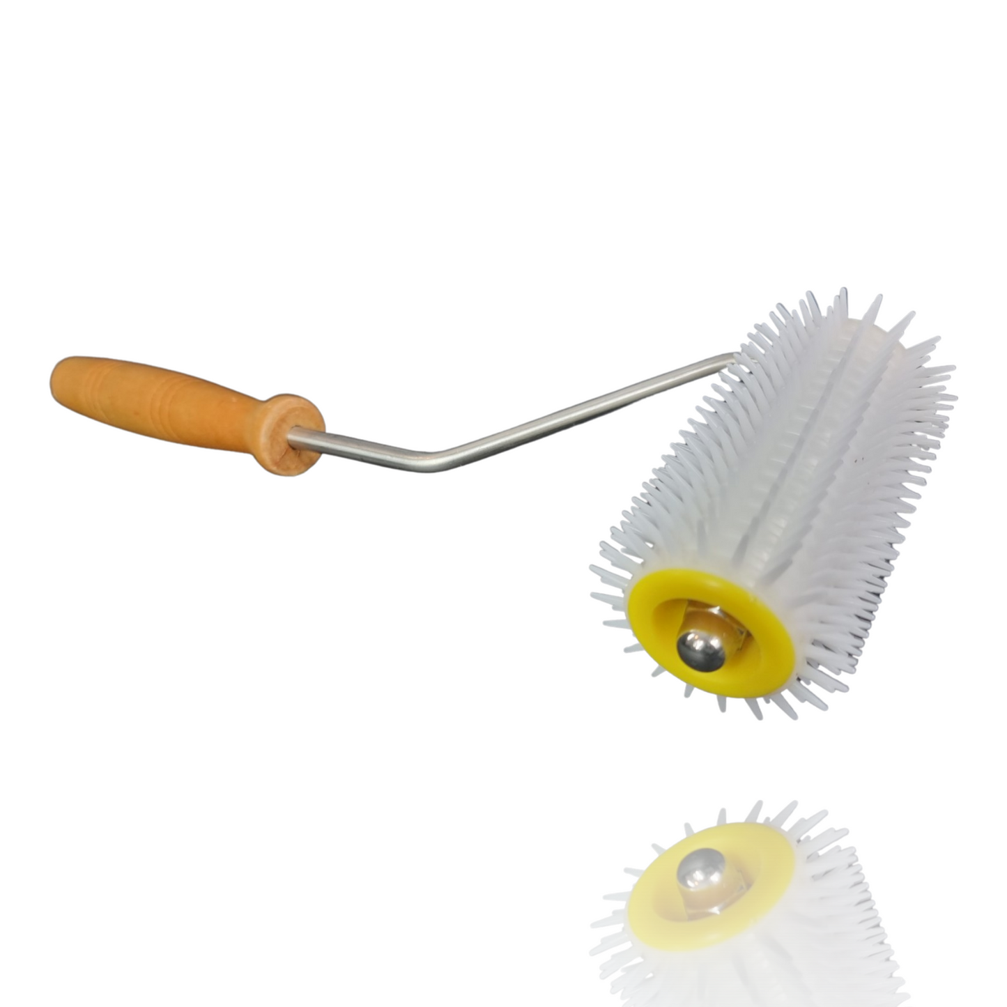 Rotating Uncapping Scraper with Wooden Handle