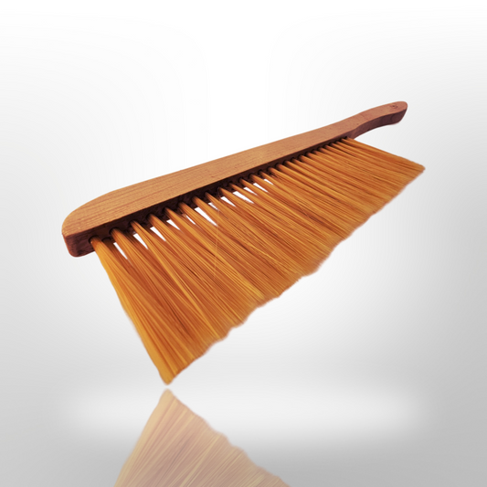 Bee Brush wooden handle plastic bristles